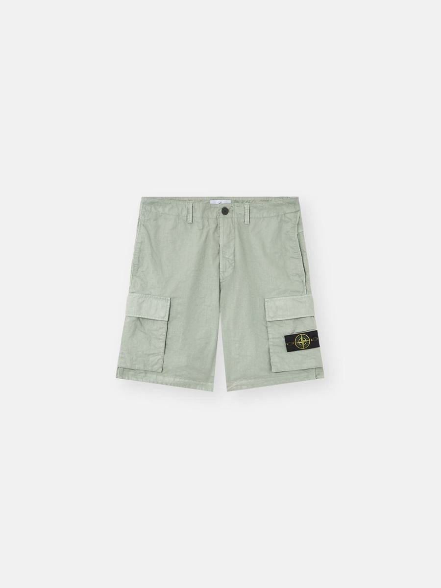 Stone Island Wide Leg Cargo Shorts Pants