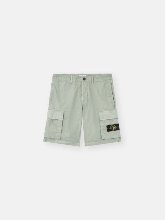 Stone Island Wide Leg Cargo Shorts Pants