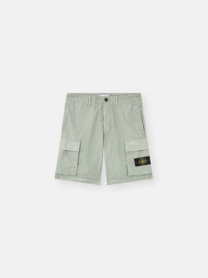 Stone Island Wide Leg Cargo Shorts Pants
