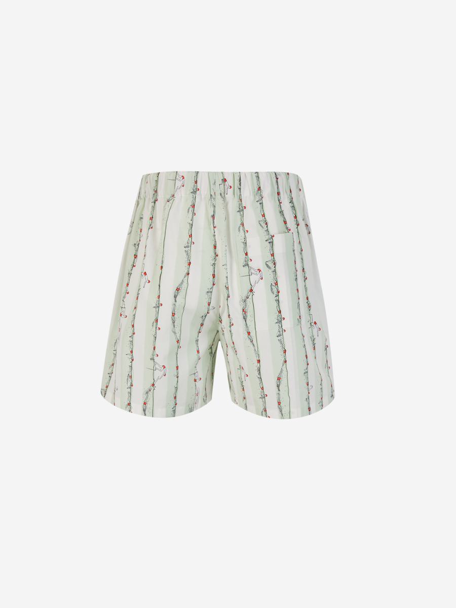 Bottega Veneta Swimmers Printed Bermudas Shorts