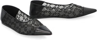 Givenchy 4G Pointy-Toe Ballet Flats