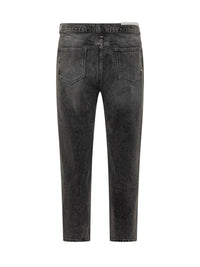 Amish Amish Black Straight Denim Vintage Jeans