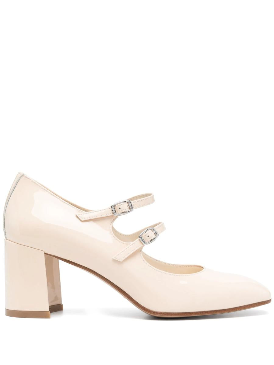 Carel Paris Alice Nude Patent Leather Shoes