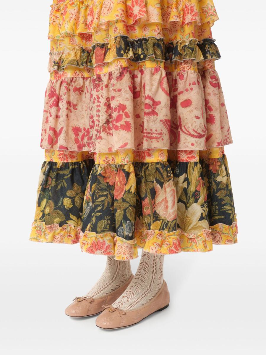 Valentino Garavani Quiltie 67 Leather Ballet Flats