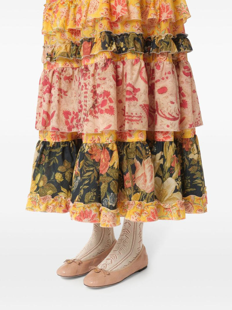 Valentino Garavani Quiltie 67 Leather Ballet Flats