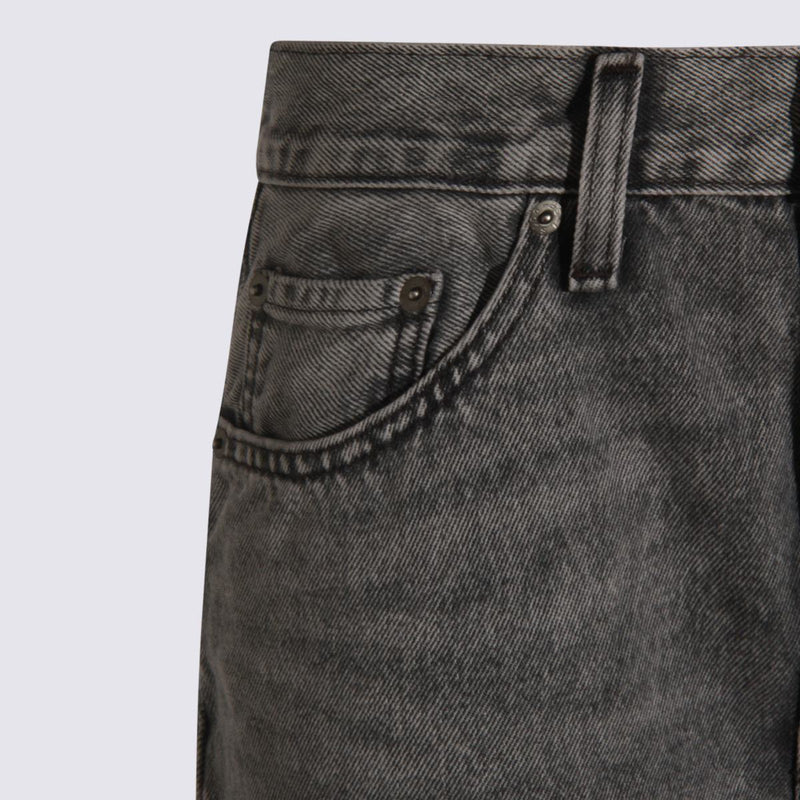 Levi'S Grey Cotton Denim Jeans