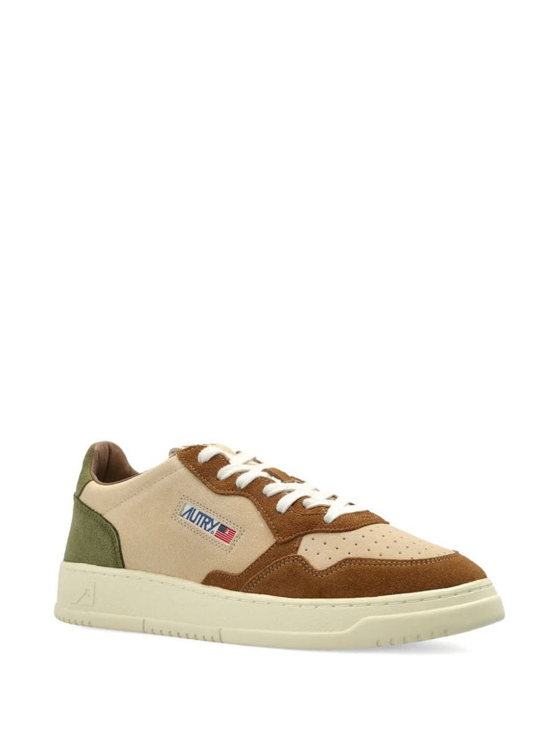 Autry 'Medalist' Suede Panelled Trainers