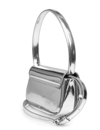 Diesel Structured Bag In Mirrored Leather