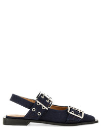 Ganni Ballerina With Buckle