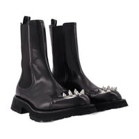 Alexander McQueen Ankle Boots With Studs