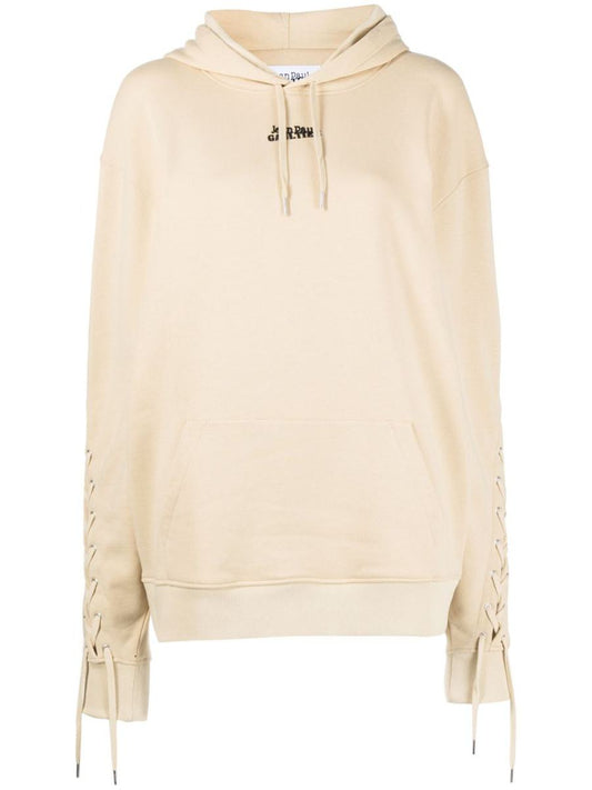 Jean Paul Gaultier Logo Cotton Hoodie