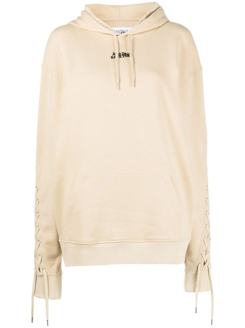 Jean Paul Gaultier Logo Cotton Hoodie