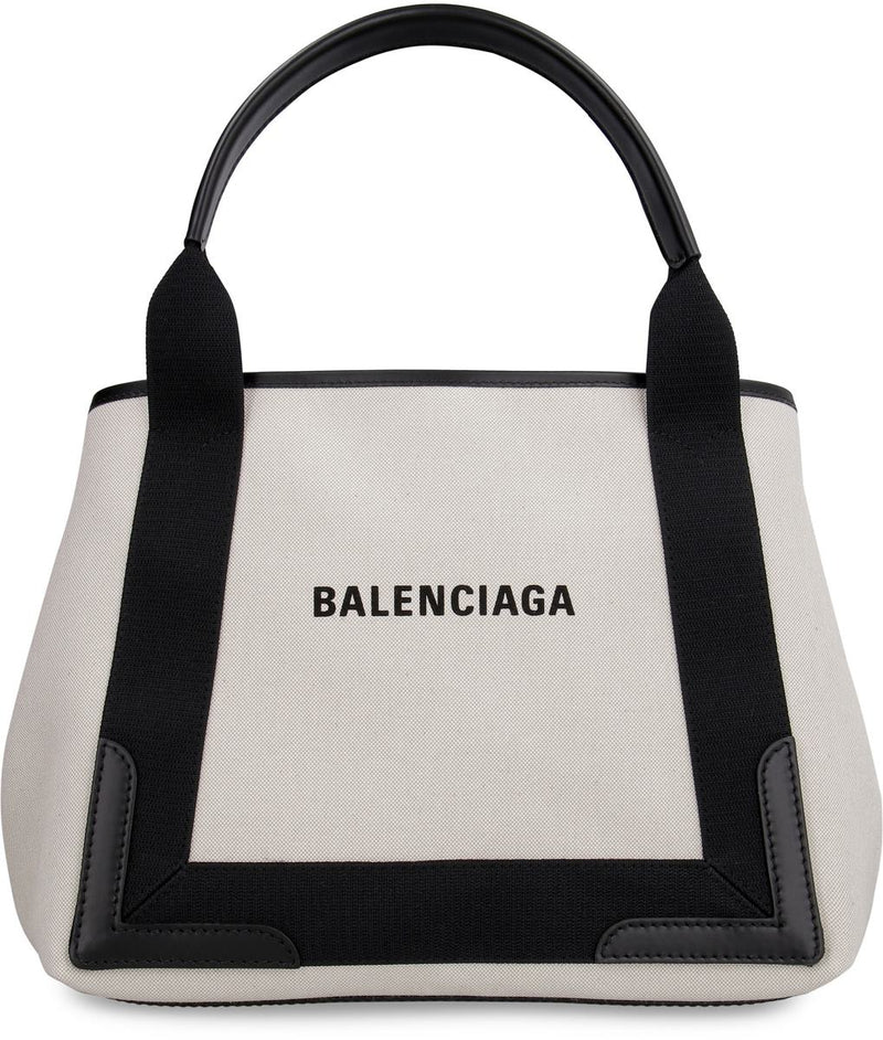 Balenciaga Cabas Canvas Tote Bag