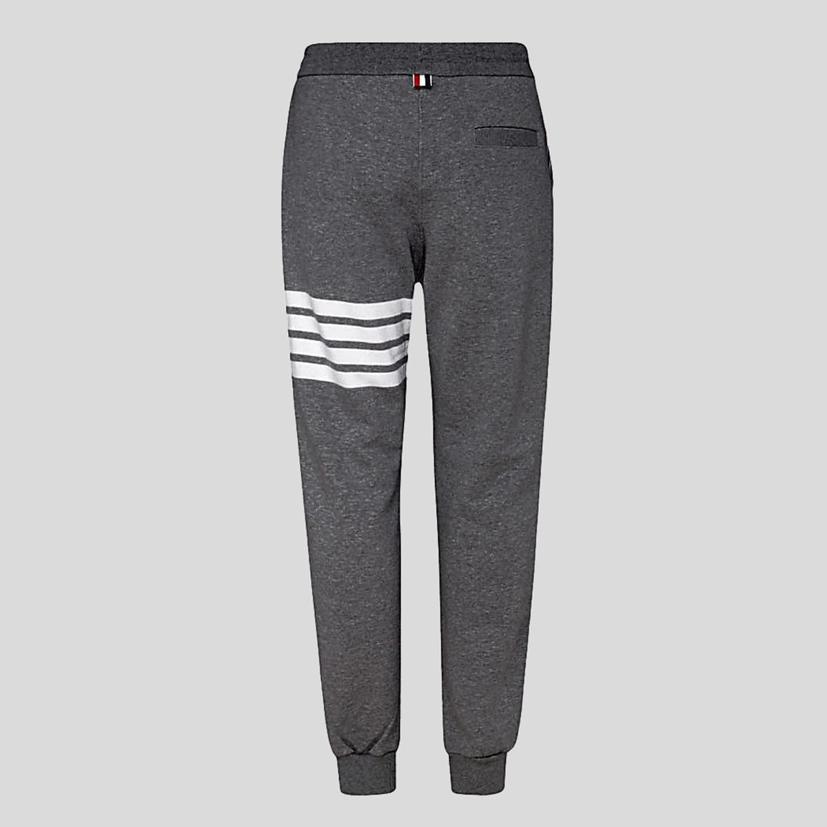 Thom Browne Dark Gry Cotton Pants
