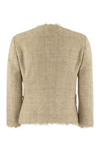 Tagliatore Dharma - Papyrus-Effect Jacket