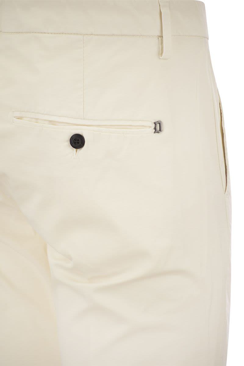 Dondup Gaubert - Slim-Fit Gabardine Trousers