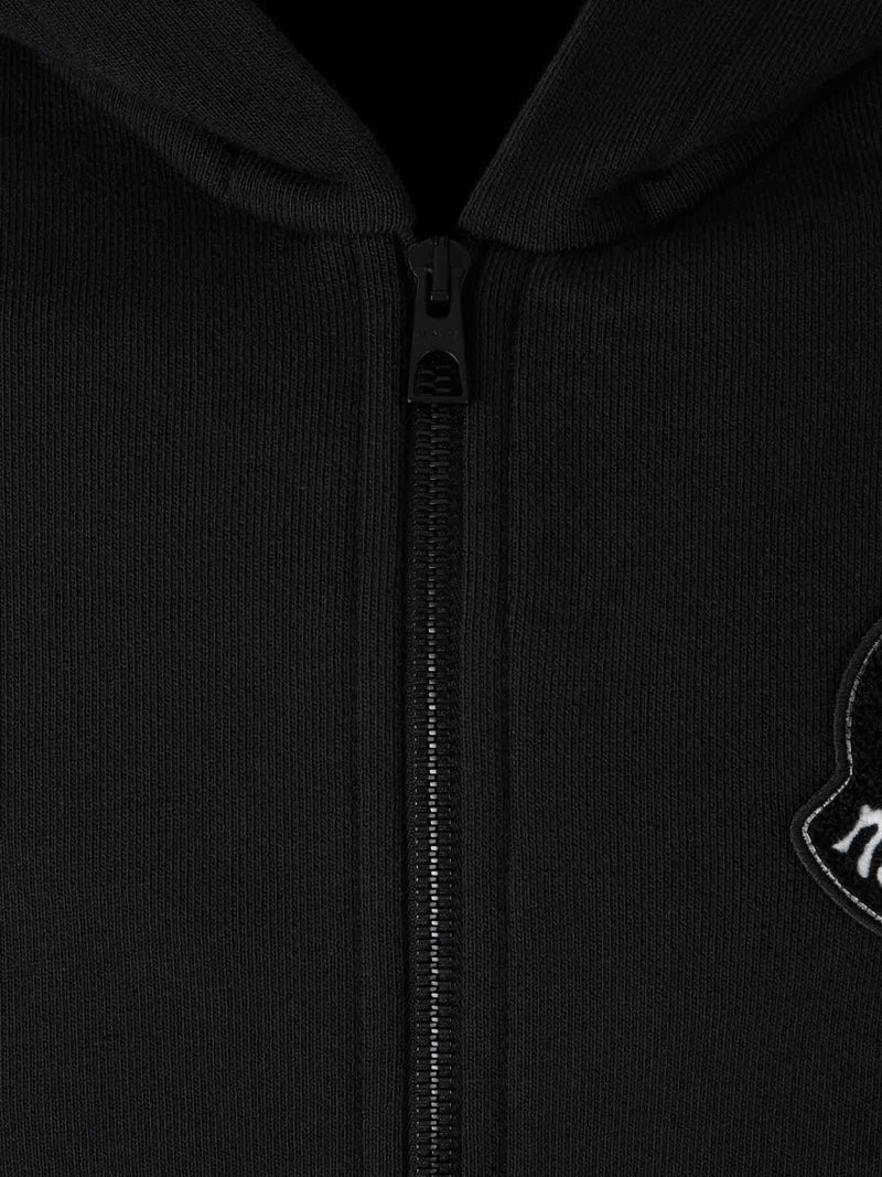 Moncler Hooded Sweatshirt With Zipper