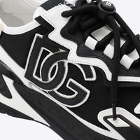 Dolce & Gabbana White And Black Sneakers