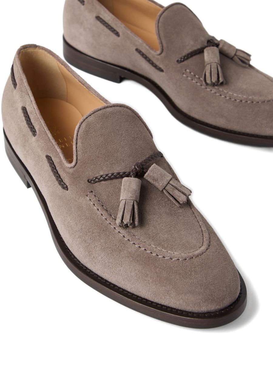 Brunello Cucinelli Suede Loafers
