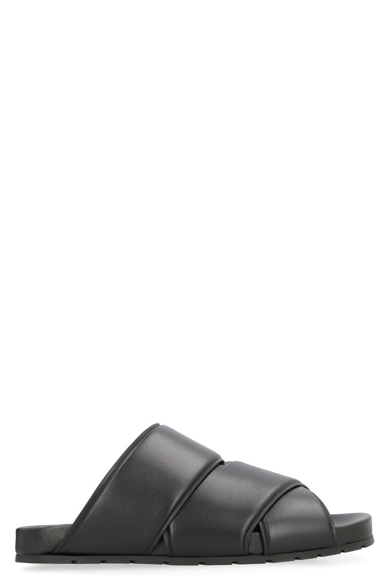 Bottega Veneta Bridge Leather Mules