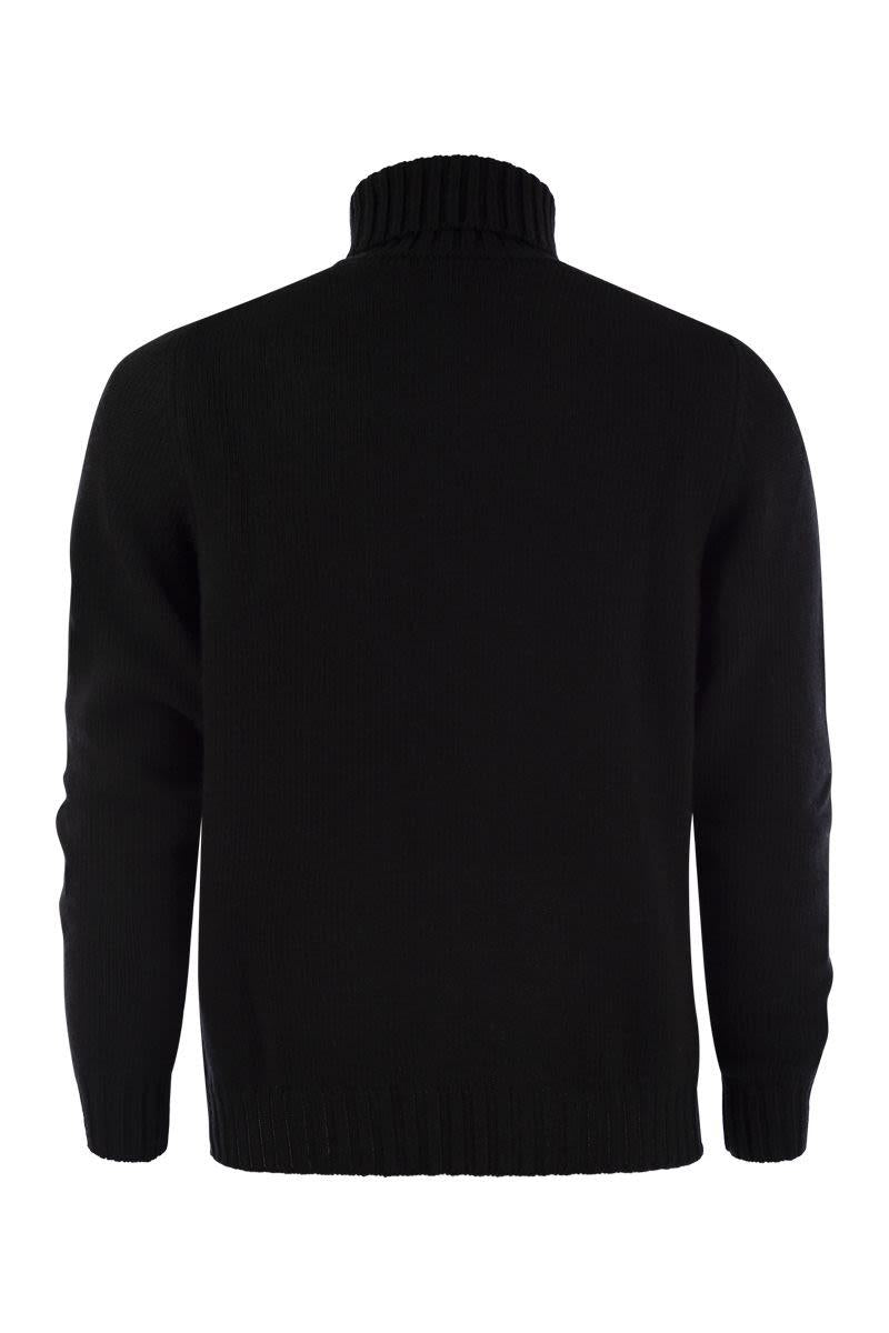 Fedeli Wool And Cashmere Turtleneck Jumper