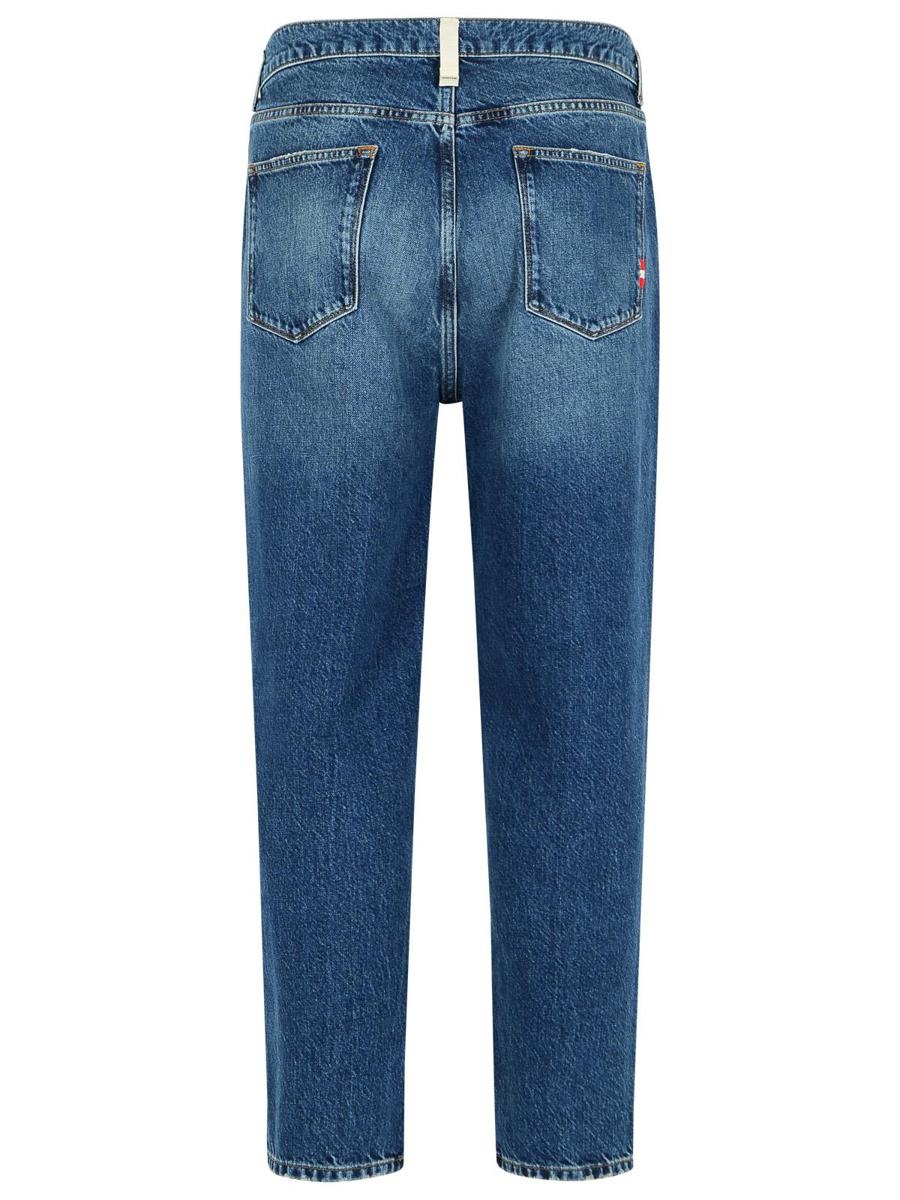 Amish 'Jeremiah' Blue Cotton Jeans