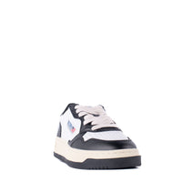 Autry Black And White Leather Sneakers