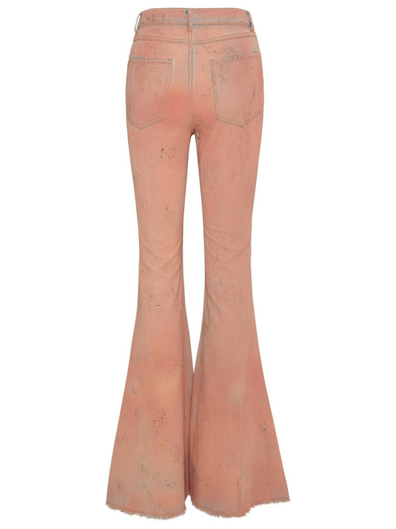 Sportmax Pink Cotton Fedra Jeans