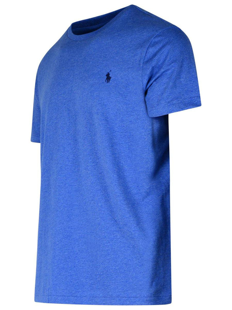 Polo Ralph Lauren Light Blue Cotton T-Shirt
