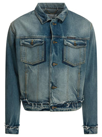 Maison Margiela Worn Denim Efect Jacket