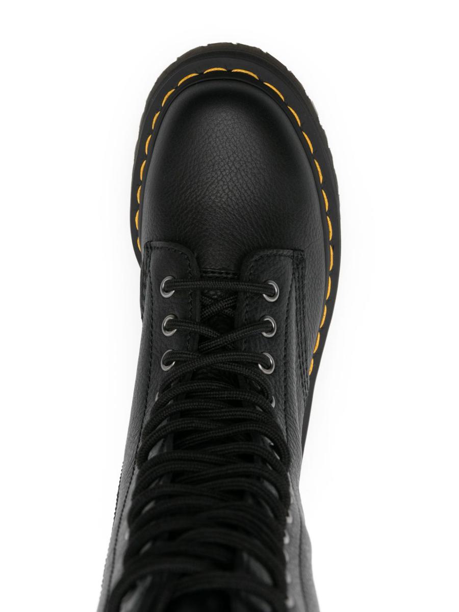 Dr. Martens 1B99 Lace-Up Boots In Black Pisa Leather