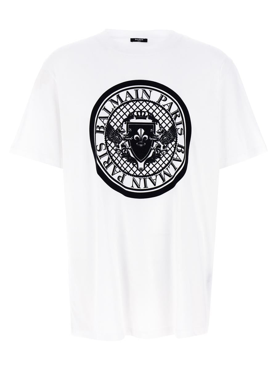 Balmain Velvet Logo T-Shirt