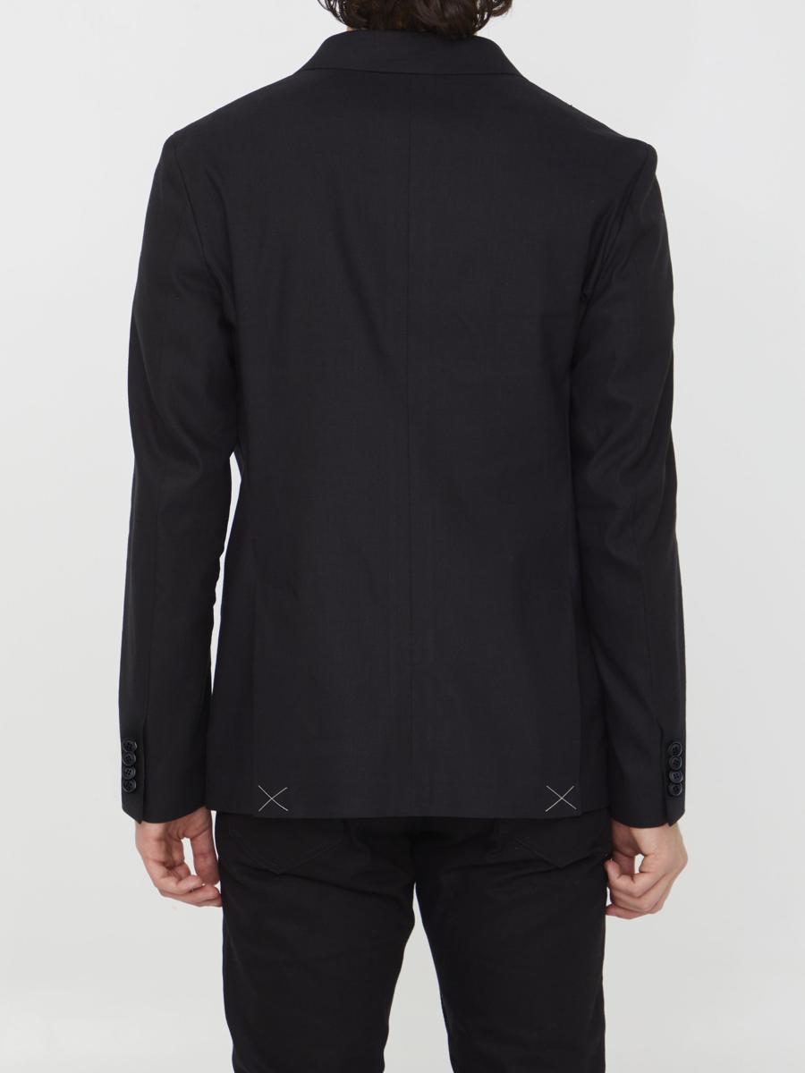 Double-Breasted Stretch Jacket