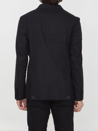 Double-Breasted Stretch Jacket