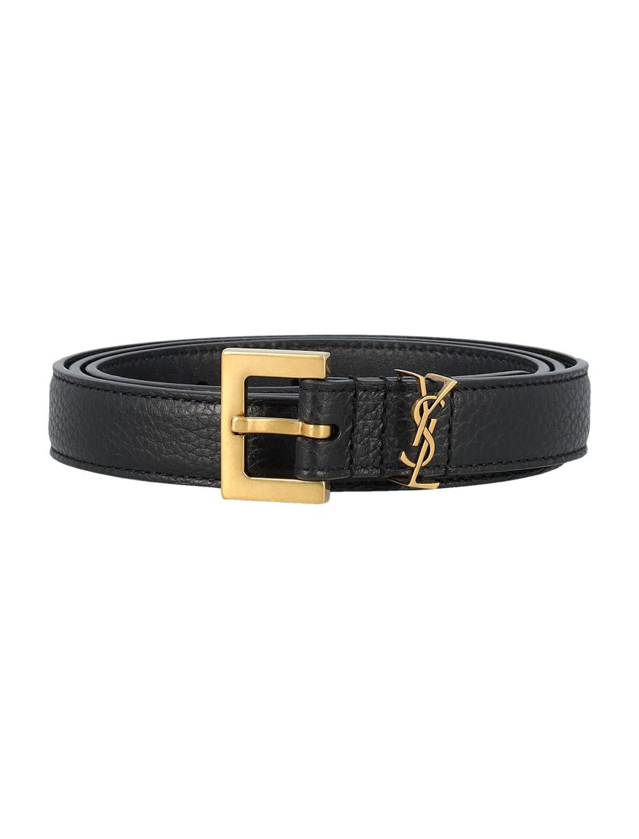 Saint Laurent Cassandre Thin Belt