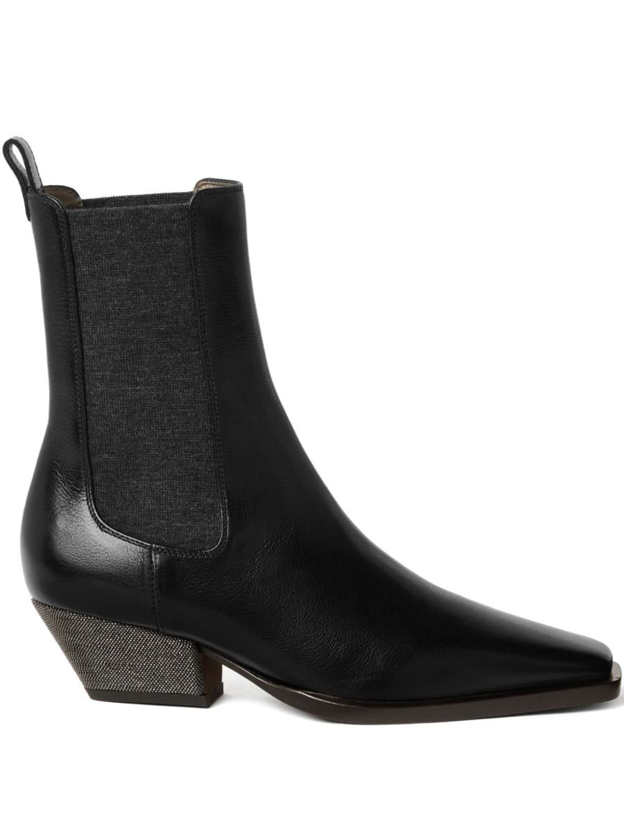 Brunello Cucinelli Leather Boots