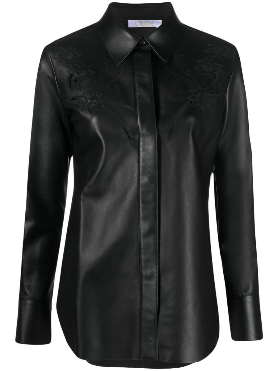 Chloé Leather Shirt