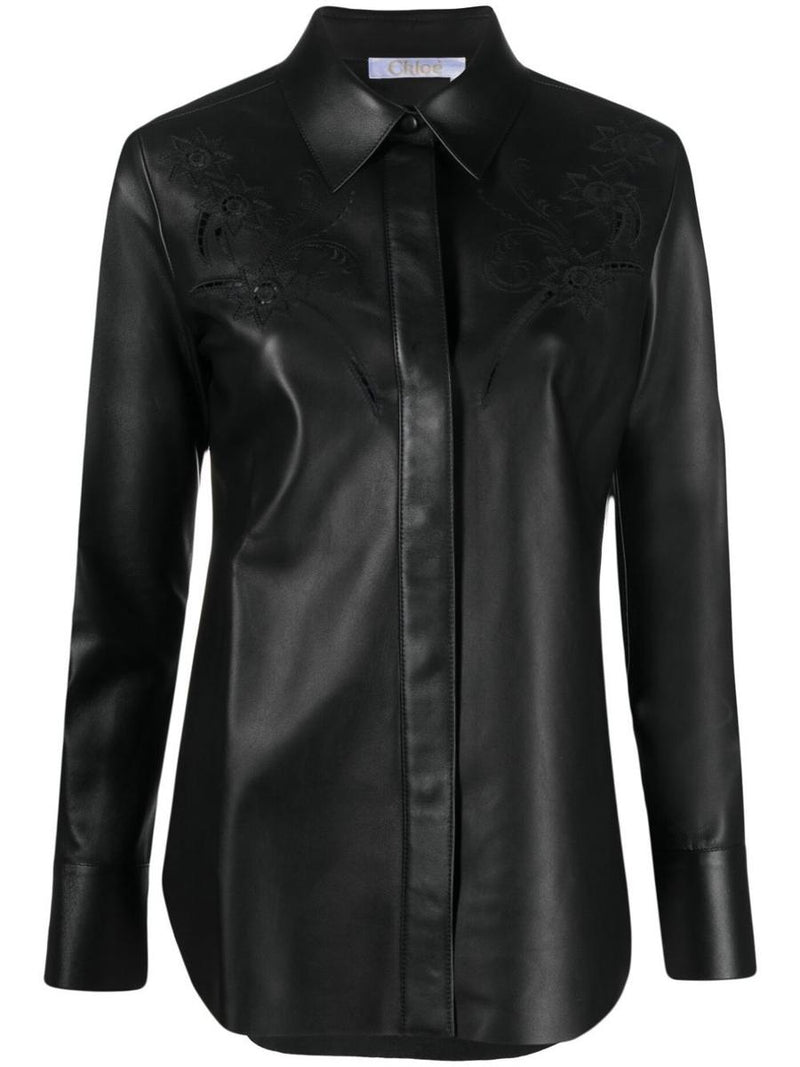 Chloé Leather Shirt