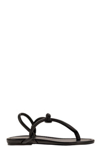 Fabiana Filippi Leather Flip-Flops