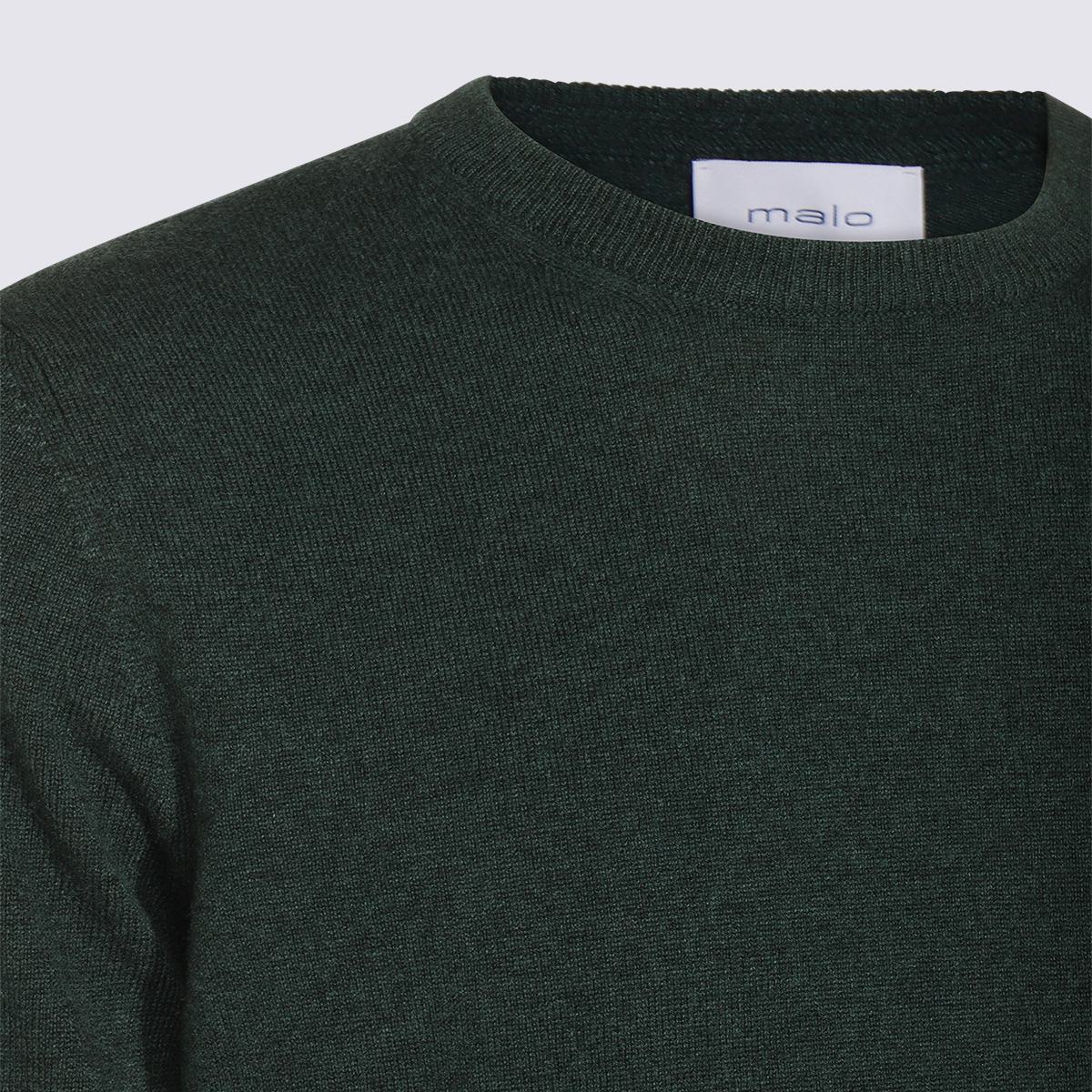 Malo Dark Green Knitwear