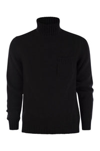 Fedeli Wool And Cashmere Turtleneck Jumper