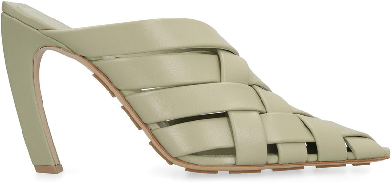 Bottega Veneta Alfie Leather Mules