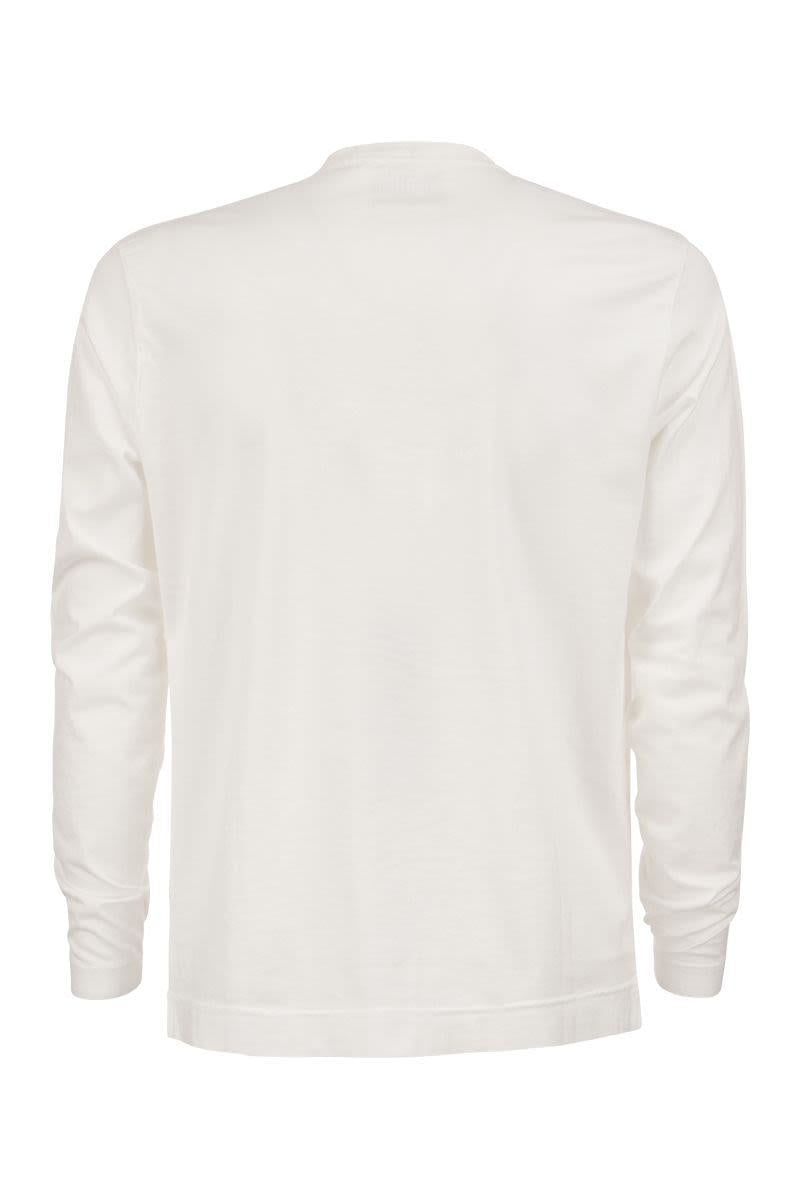 Fedeli Long-Sleeved Organic Cotton T-Shirt