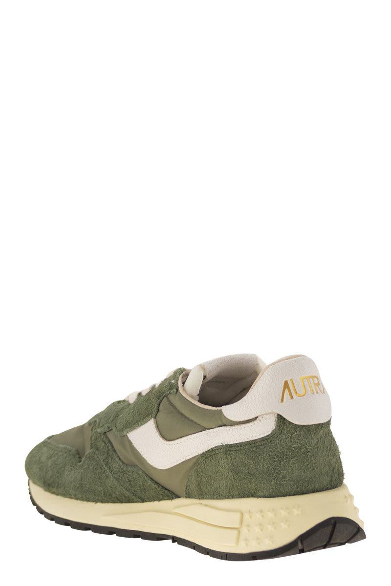 Autry Reelwind - Low Sneakers In Nylon And Suede