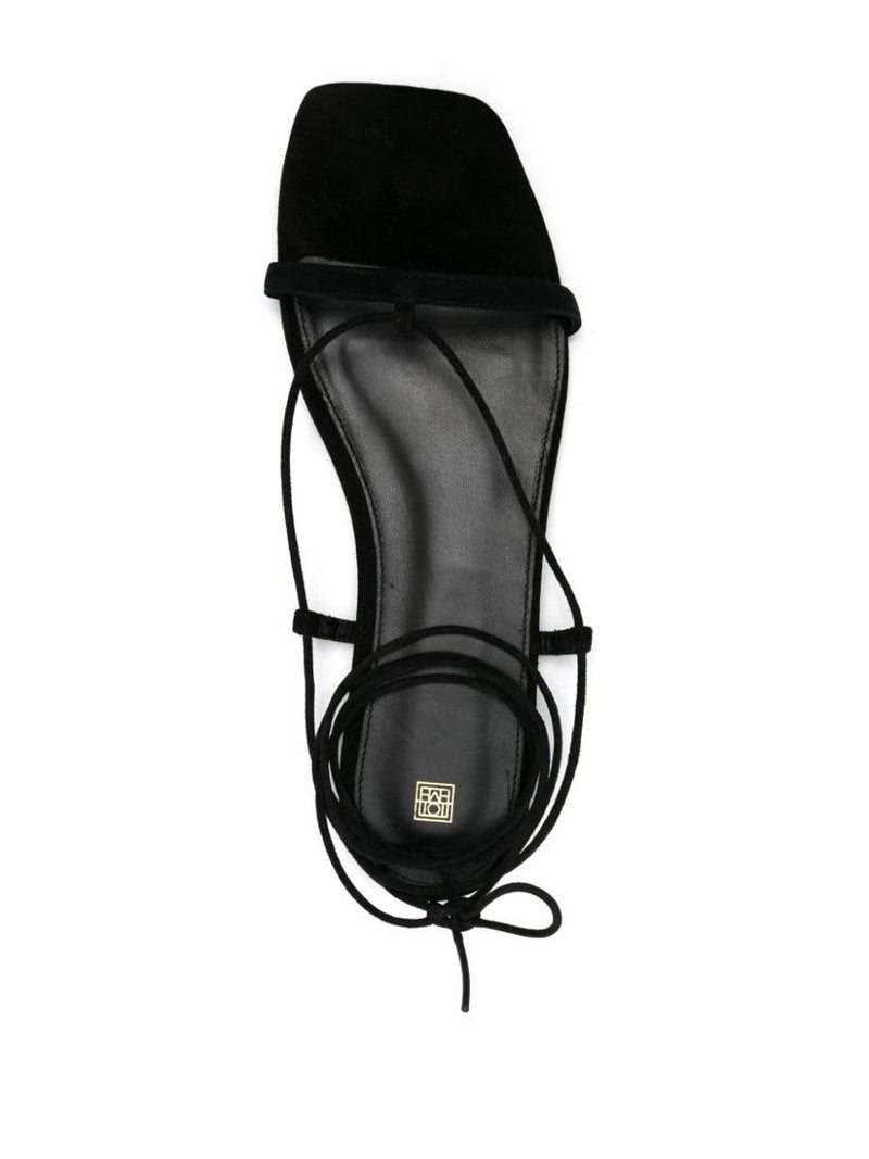 TOTEME Leather Flat Sandals