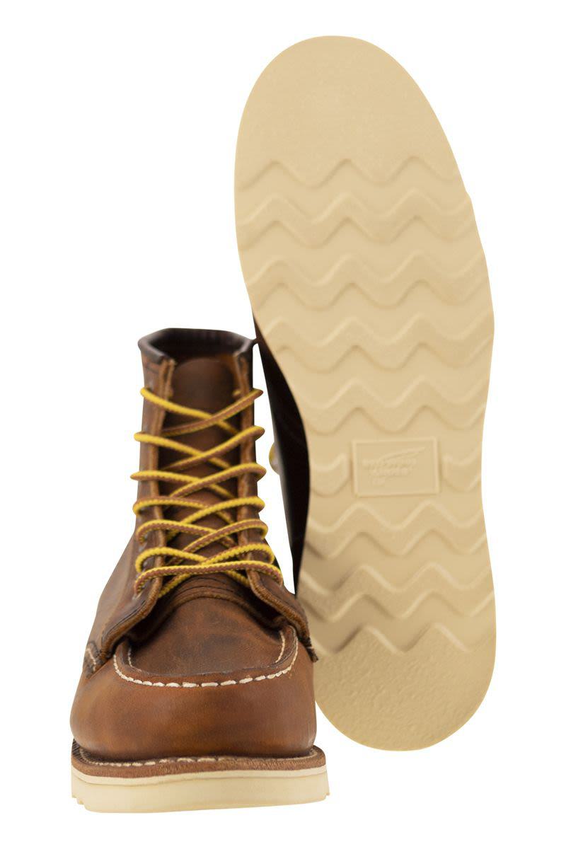 Red Wing Shoes Classic Moc - Leather Lace-Up Boot