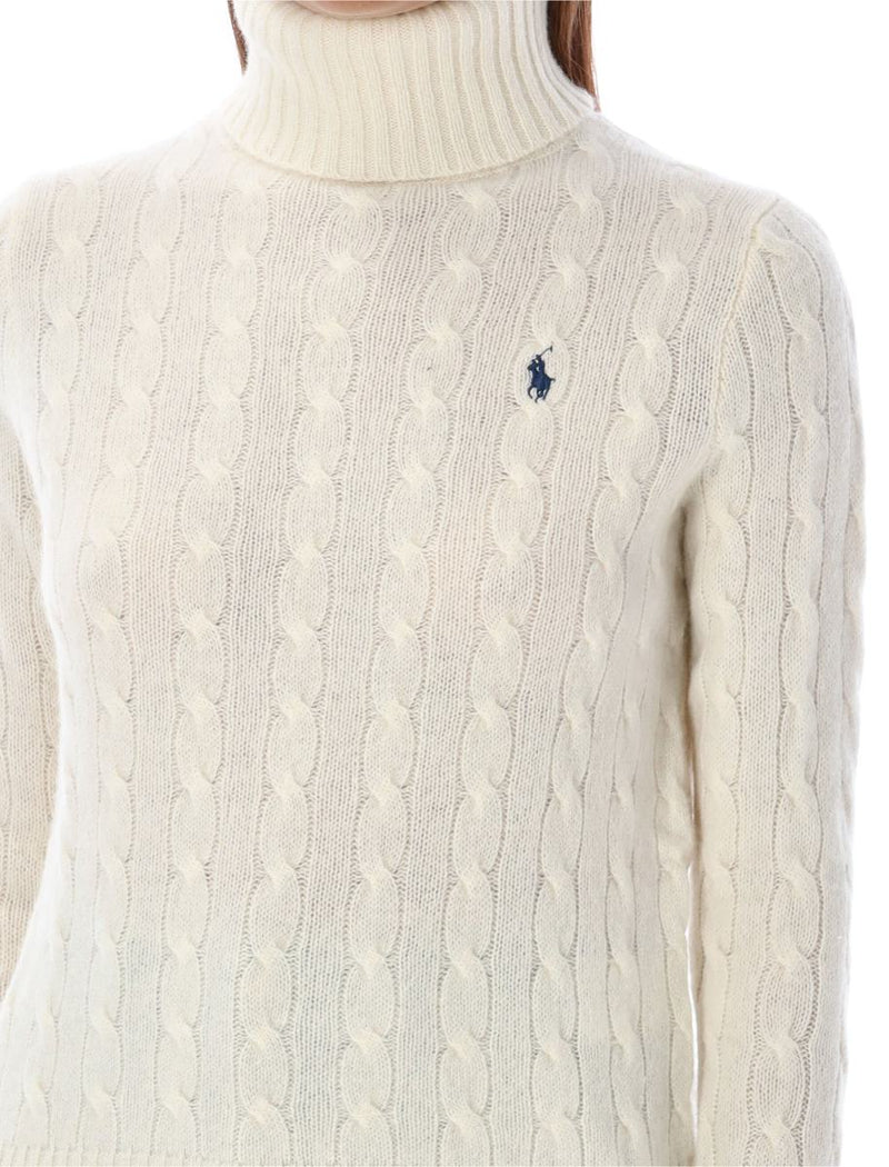 Polo Ralph Lauren Wool And Cashmere Cable-Knit Turtleneck
