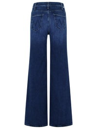 Mother 'The Hustler Roller Sneak' Blue Cotton Jeans