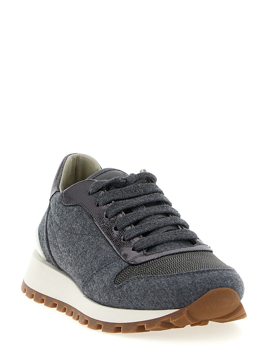 Brunello Cucinelli 'Runners Precious Toe' Sneakers