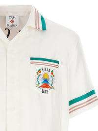 Casablanca 'Cuban Collar' Shirt